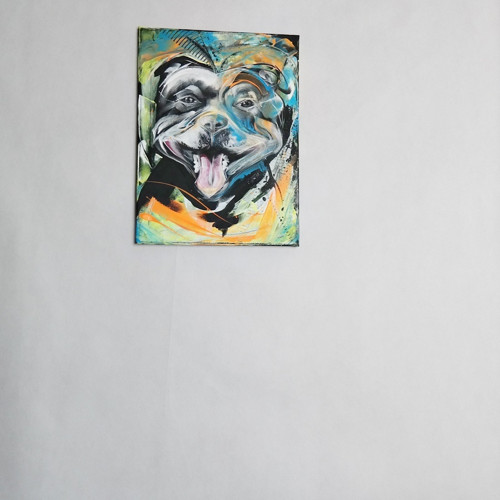 Staffie in colours....obraz — foto 5