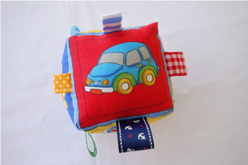 Chrastící obrázková kostka - barevné obrázky — foto 5
