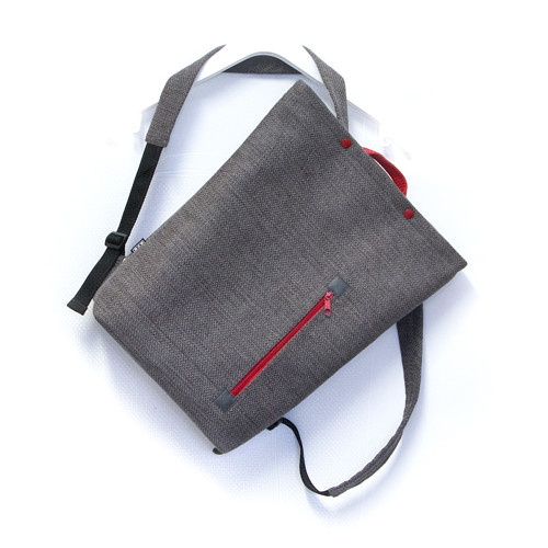 Batoh BoX Grey+Red — foto 2