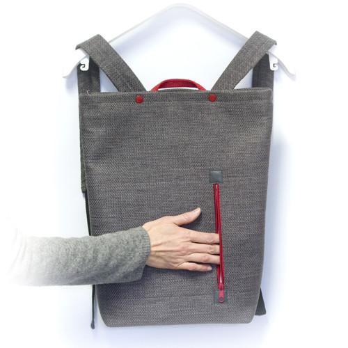 Batoh BoX Grey+Red — foto 3