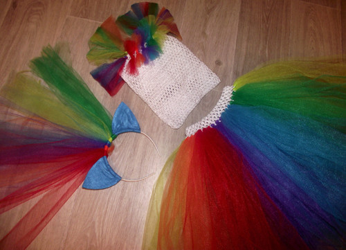 Kostým Rainbow Dash - 1-7let — foto 5