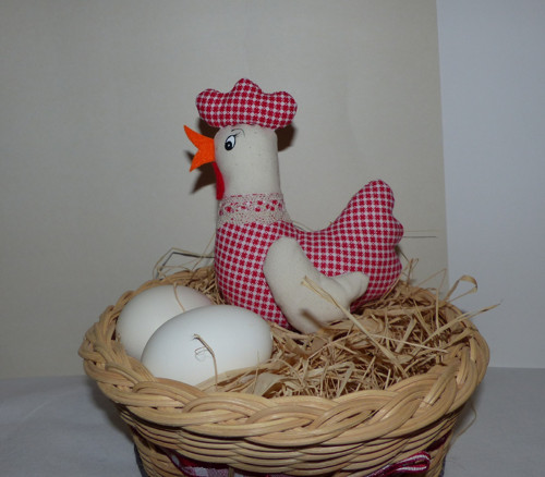,,Z babiččiny truhly" - slepička do ošatky — foto 3