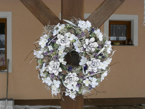 Bělostné ticho .... věneček — foto 2