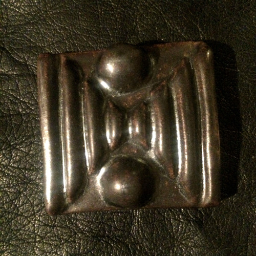 Keramická brož - červená — foto 4