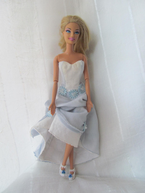 Botičky bílé pro Barbie — foto 3