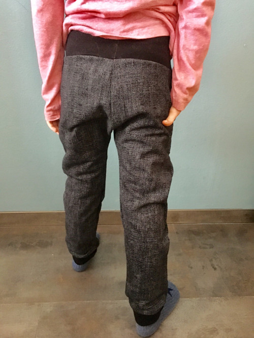 Dětské jeans tepláčky — foto 4
