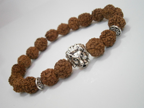 "Rudraksha & Lev" - náramek — foto 2