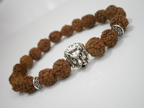 "Rudraksha & Lev" - náramek — foto 3