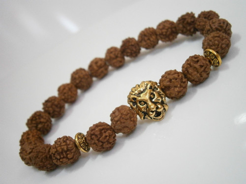 "Rudraksha & Lev" - náramek — foto 2