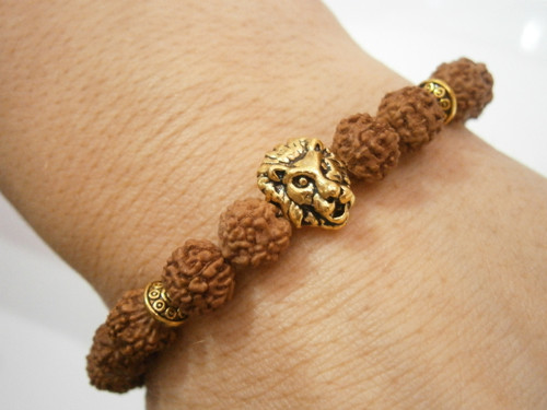 "Rudraksha & Lev" - náramek — foto 4