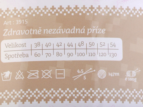 Pletací příze 100 g Jumbo - modrozelená — foto 2