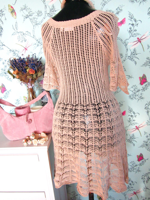 Šatečky boho háčkované — foto 4