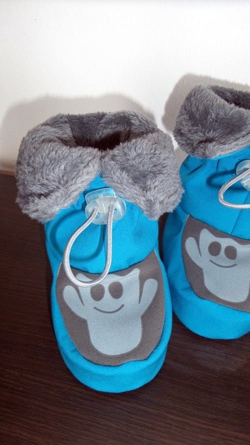 Softshellové botičky pro nechodící nožičky — foto 3