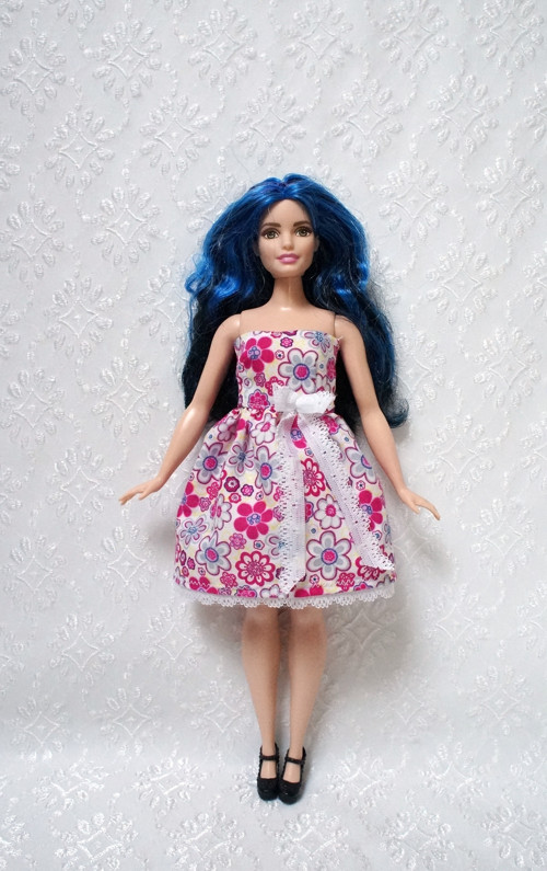 Šaty pro Barbie 2016 - curvy - baculku — foto 3