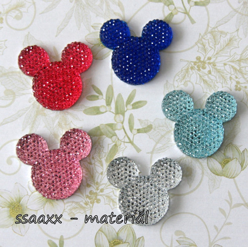 Přízdoba ~ Mickey Mouse ~ 34mm ~ modrá — foto 2