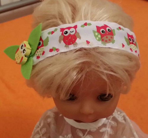 Čelenka pro holčičku se sovičkami — foto 2
