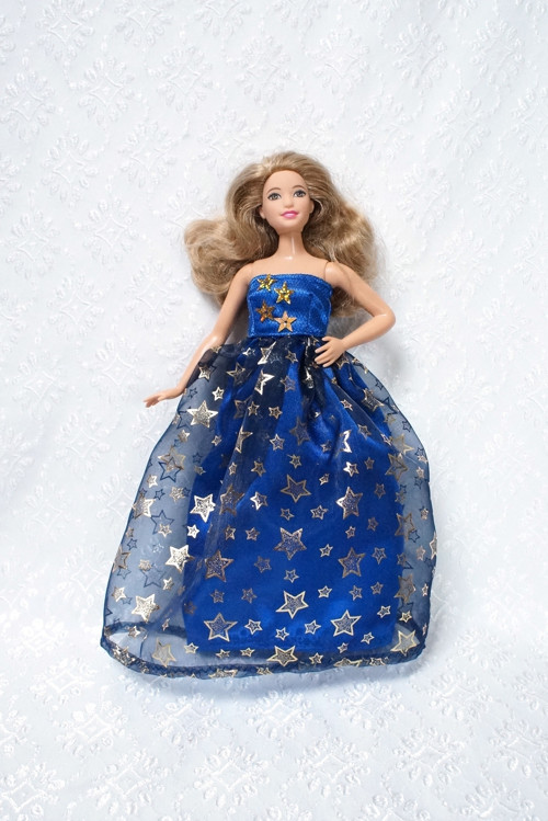 Společenské šaty pro Barbie 2016 - curvy - baculku — foto 2