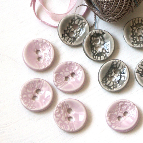 Porcelánový knoflík K04 — foto 4