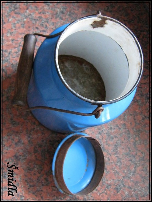 Modrý smalt - velká bandaska — foto 5