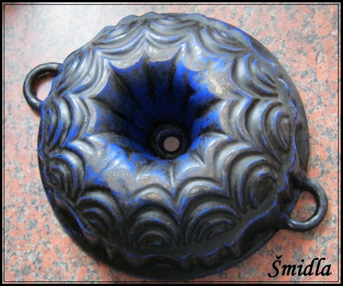 Modrý smalt - bábovka lux. designu — foto 2