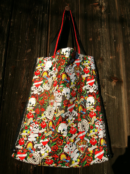 Kabeloša - Mexico skulls - red — foto 2
