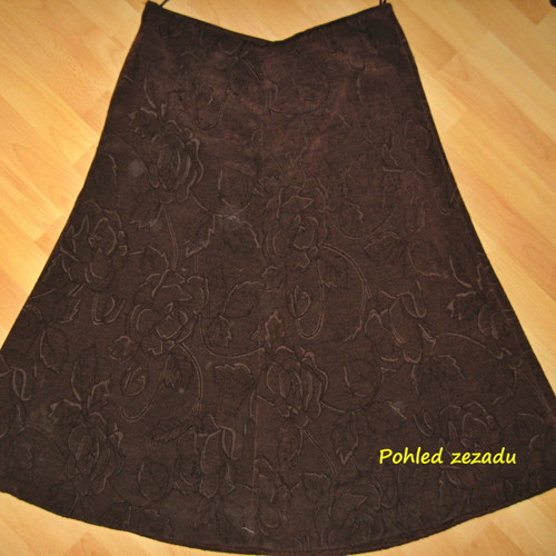 Sukně čokoládová — foto 3