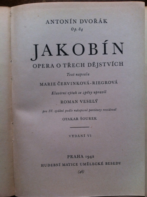 Antonín Dvořák - Jakobín — foto 2