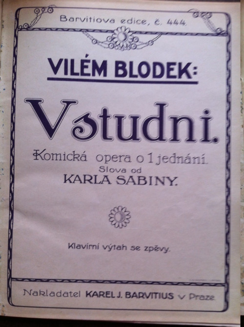 Vilém Blodek - V studni — foto 2