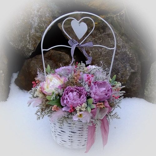 Dekorace - Pivoňky — foto 3