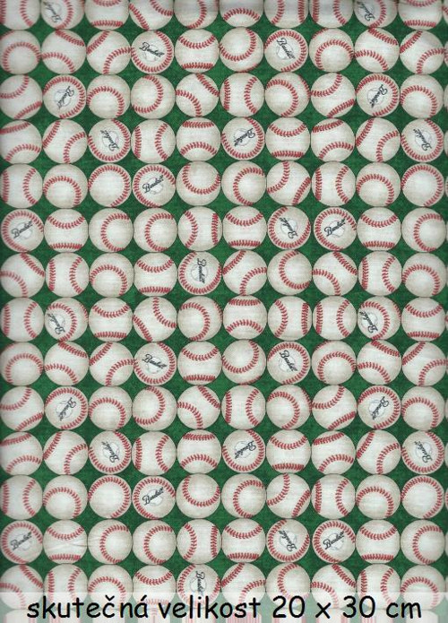 Baseballové nápisy zbytek 32 cm — foto 4