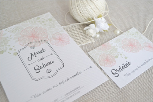 Svatební oznámení elegant roses — foto 3