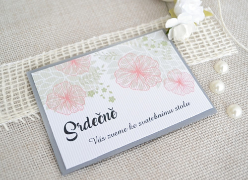 Svatební oznámení elegant roses — foto 4