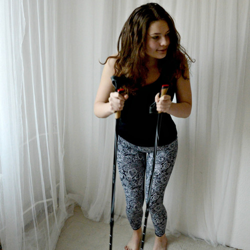 Legíny Black and White Paisley — foto 2