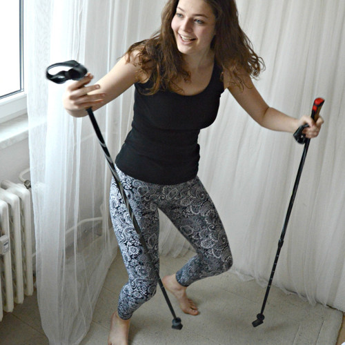 Legíny Black and White Paisley — foto 3