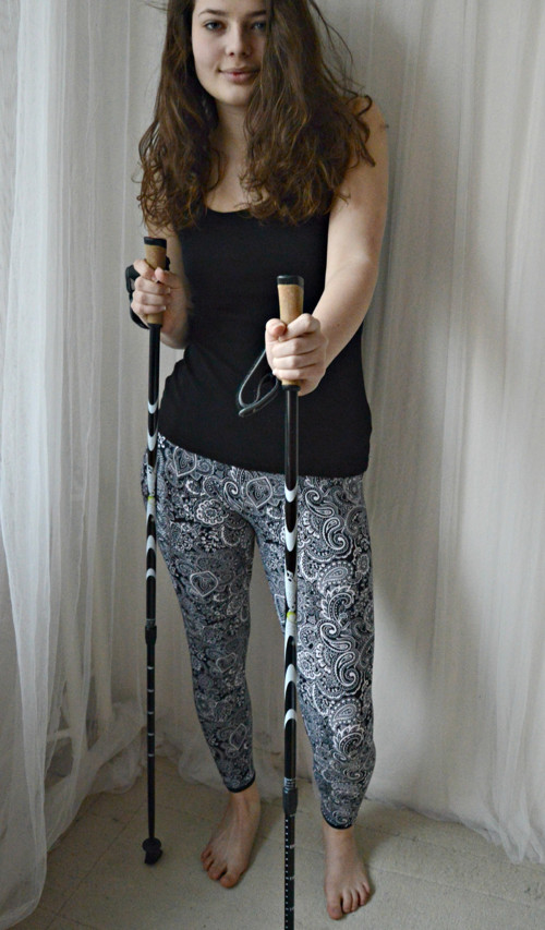 Legíny Black and White Paisley — foto 4
