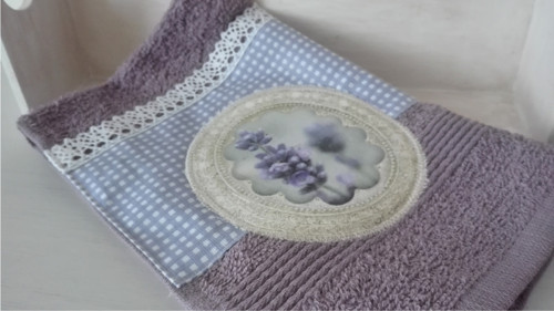 Ručník lavender — foto 2