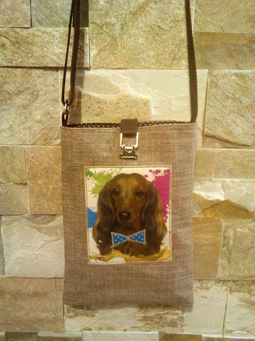 Crossbody JEZEVČÍK DLOUHOSRSTÝ:-) — foto 3