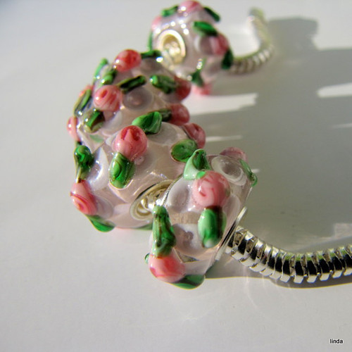 Vinutka MURANO s kytičkami — foto 3