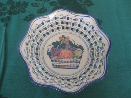 Porcelánová miska košíčkového typu — foto 3