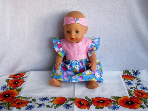Šatičky Hello Kitty pro Baby Born — foto 2