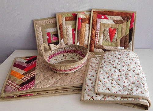 Patchwork na stole - prostírka — foto 4