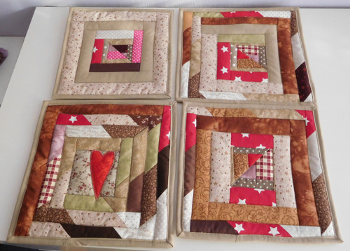 Patchwork na stole - podložka/chňapka — foto 2