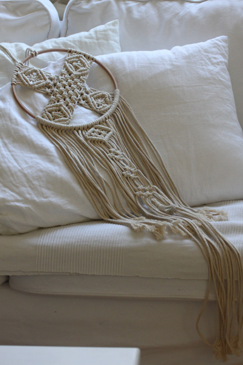 Macramé závěsná dekorace..boho — foto 3
