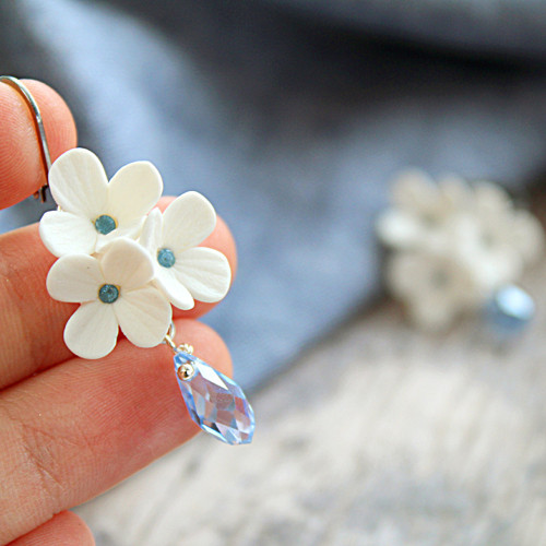 Angelic blue - náušnice — foto 2