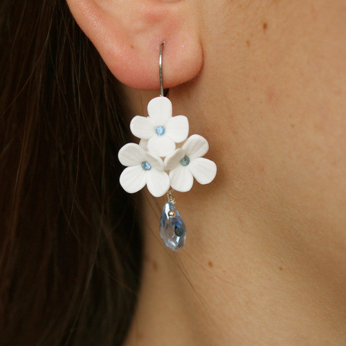Angelic blue - náušnice — foto 3