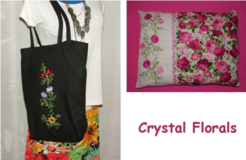 Vyšívací vzory Crystal Florals — foto 2