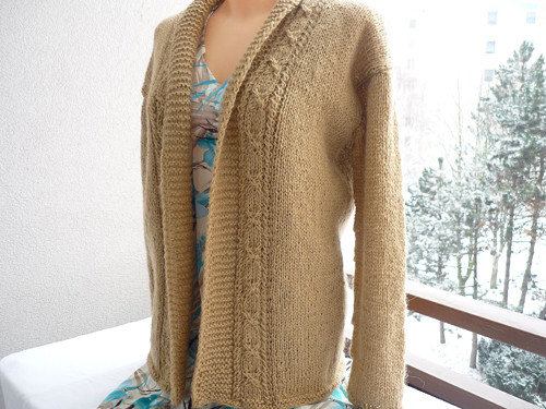 Cardigan V Barvě Velbloudí..... — foto 2