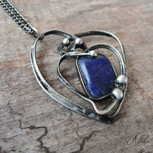 Srdce - lapis lazuli — foto 5