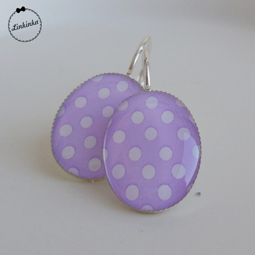 Puntíčky pastel lila — foto 2