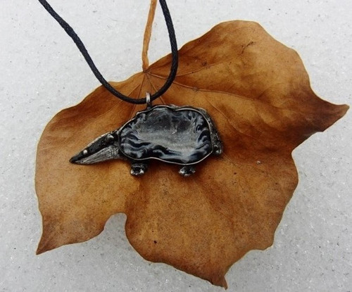 ... jezevci na přání - peříč. achát, obsidián ... — foto 3